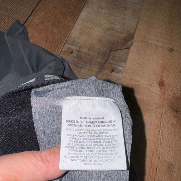 NIKE PRO WOMEN'S LEGGING TIGHT WORKOUT PANTS GREY M - Picture 11 of 11